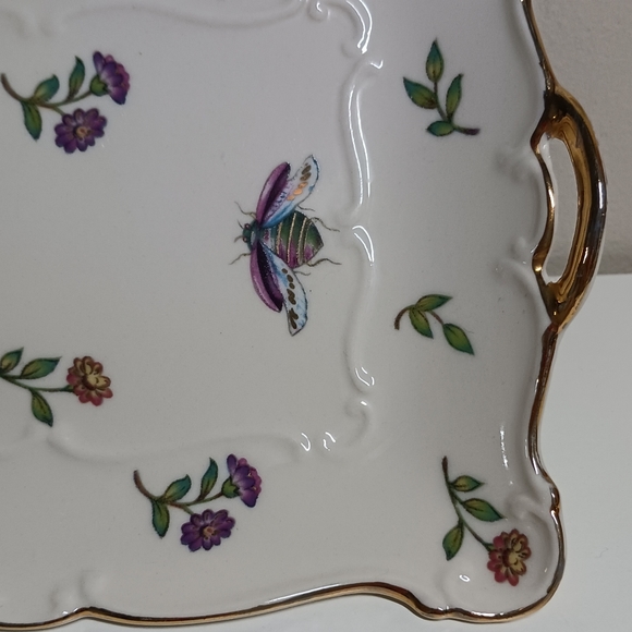 Vintage Skye McGhie Garden Whispers Tray - Picture 3 of 5